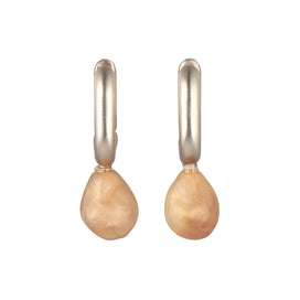 Homaika Pebble Carabiner Earrings
