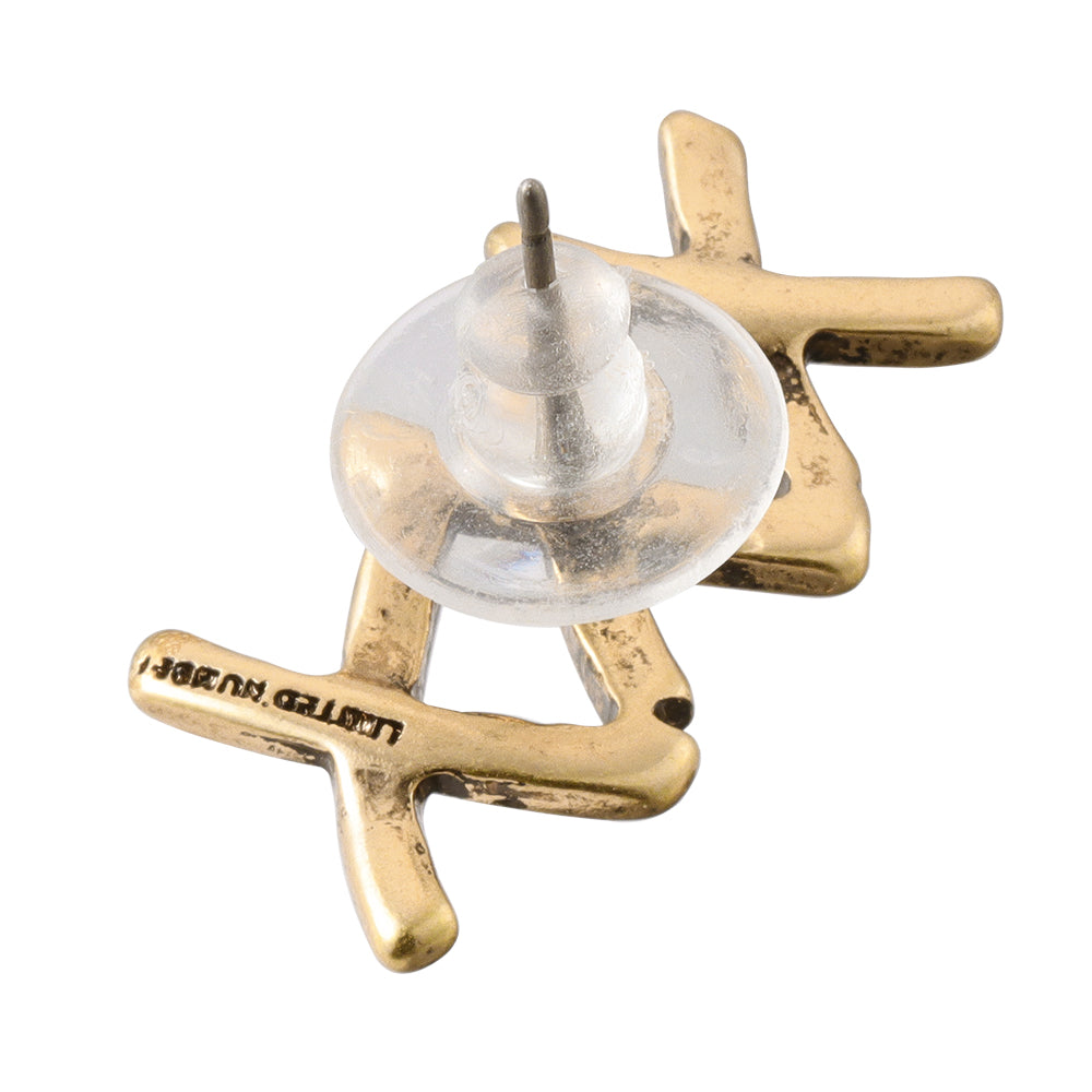Triple X Stud Earrings