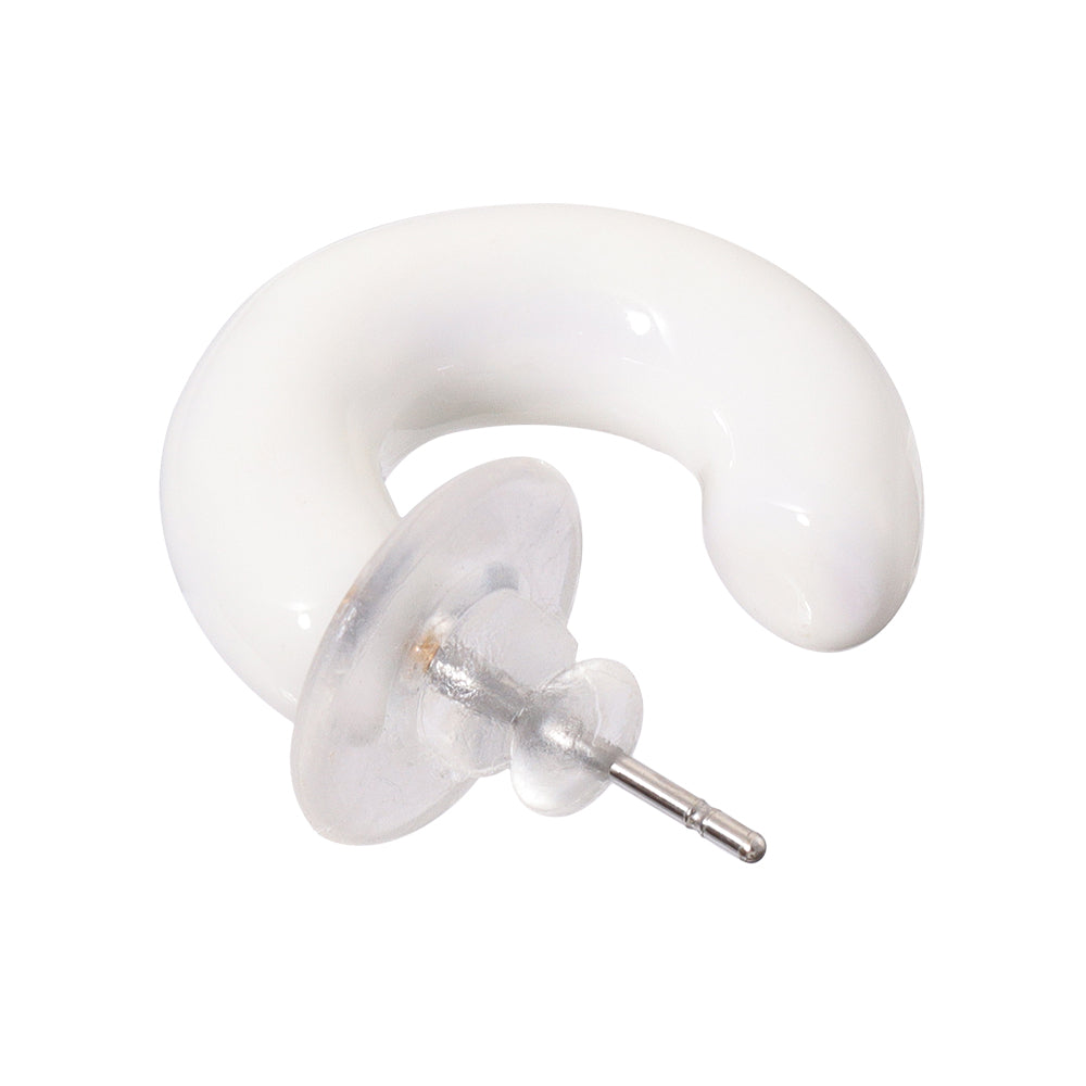 Chunky Jelly Hoop Earrings