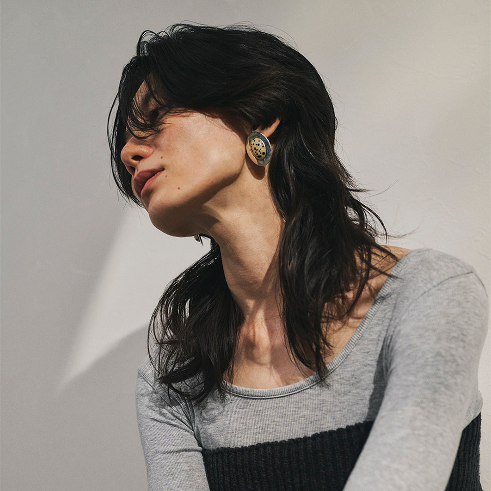 Chunky Ball Drop Two Way Earrings