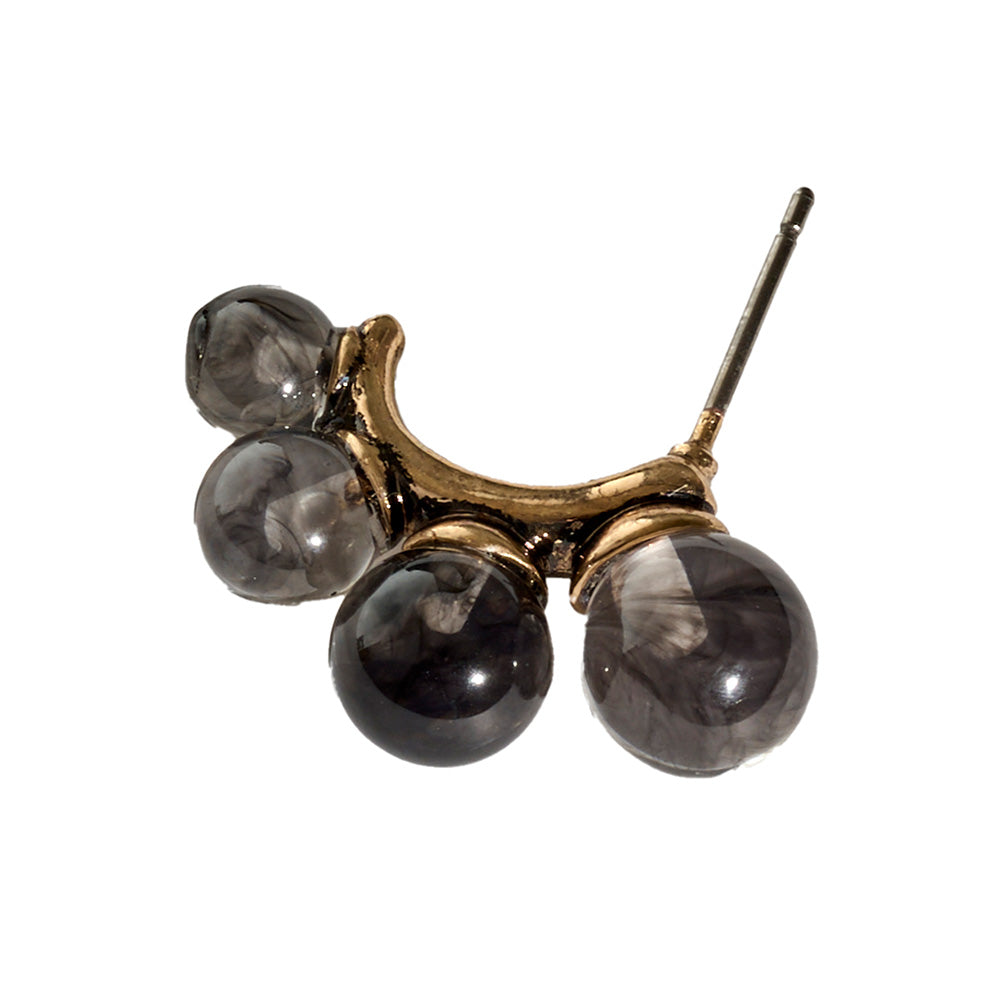 Bubble Half Hoop Earrings