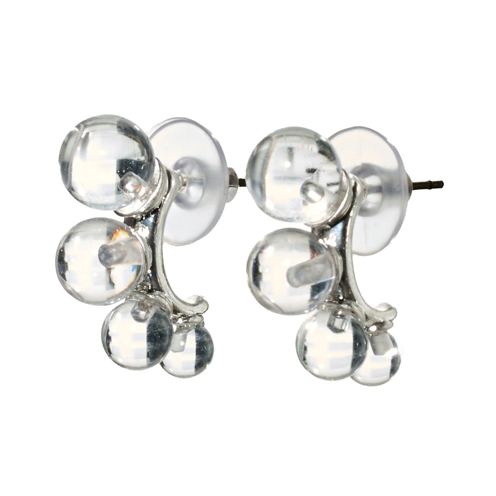 Bubble Half Hoop Earrings