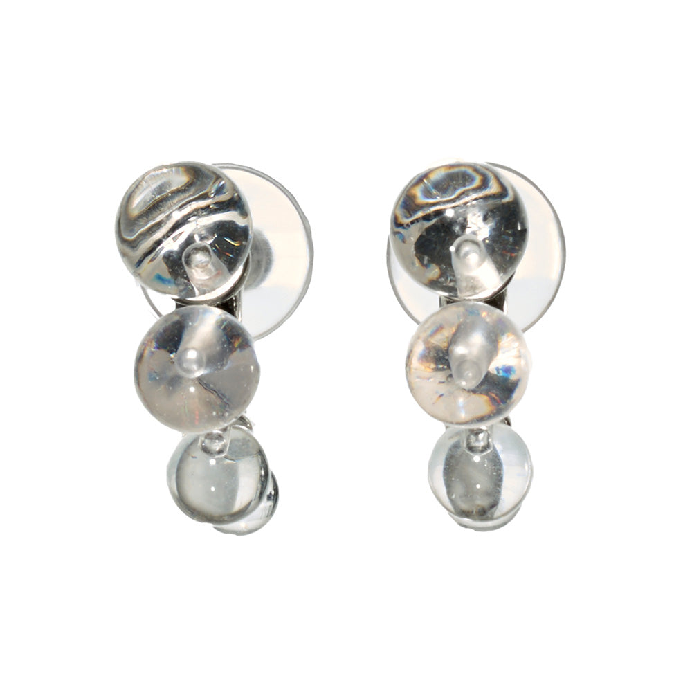 Bubble Half Hoop Earrings