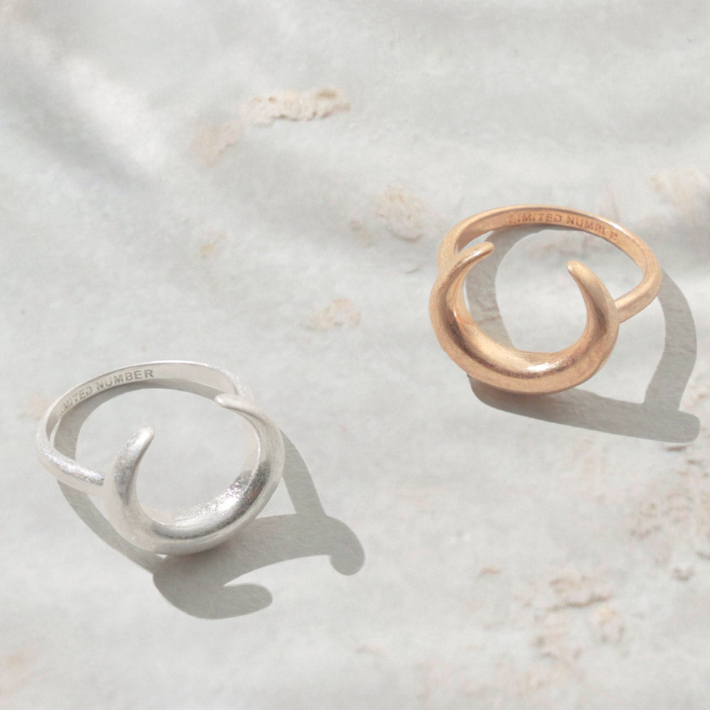 Crescent Moon Ring