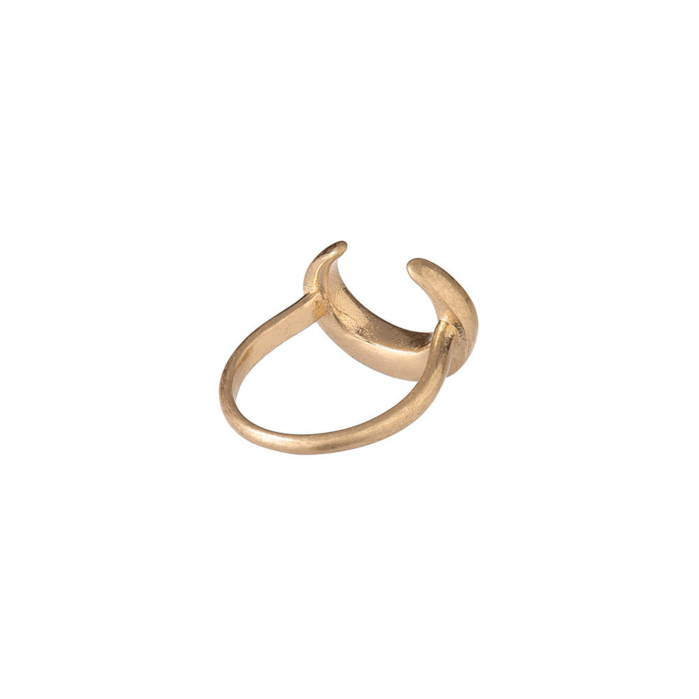 Crescent Moon Ring