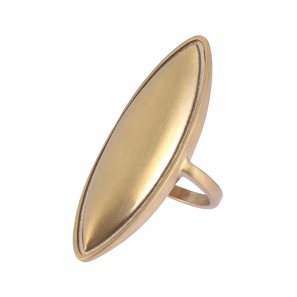 Long Almond Shape Ring