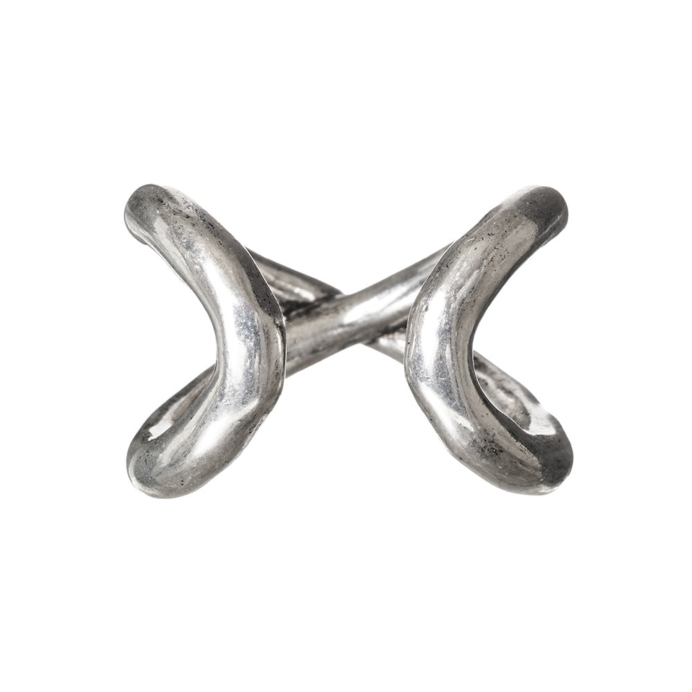 Crossover Open Ring