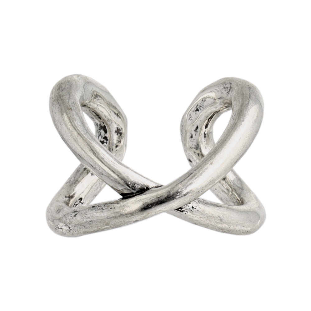 Crossover Open Ring