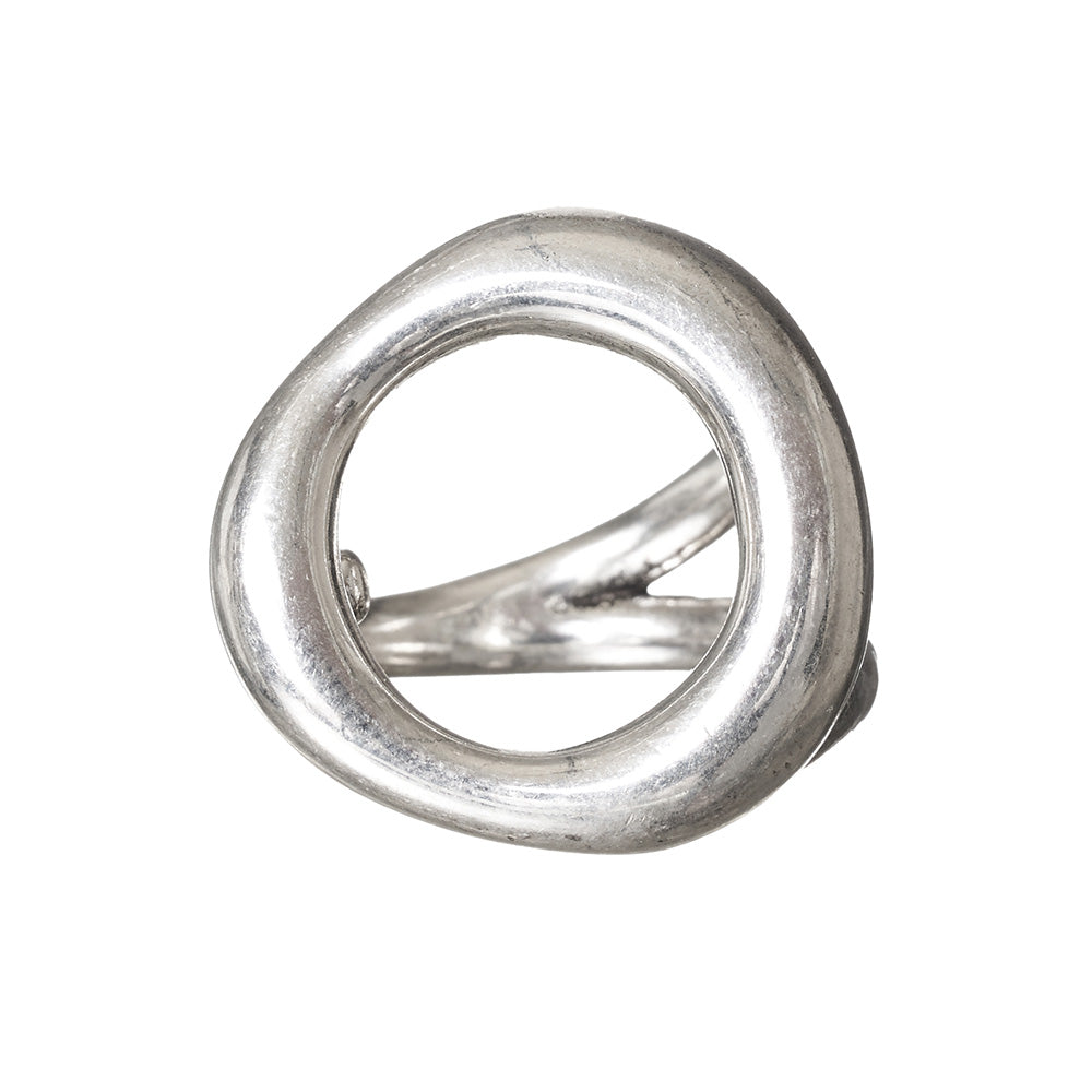 Organic Hollow Open Ring