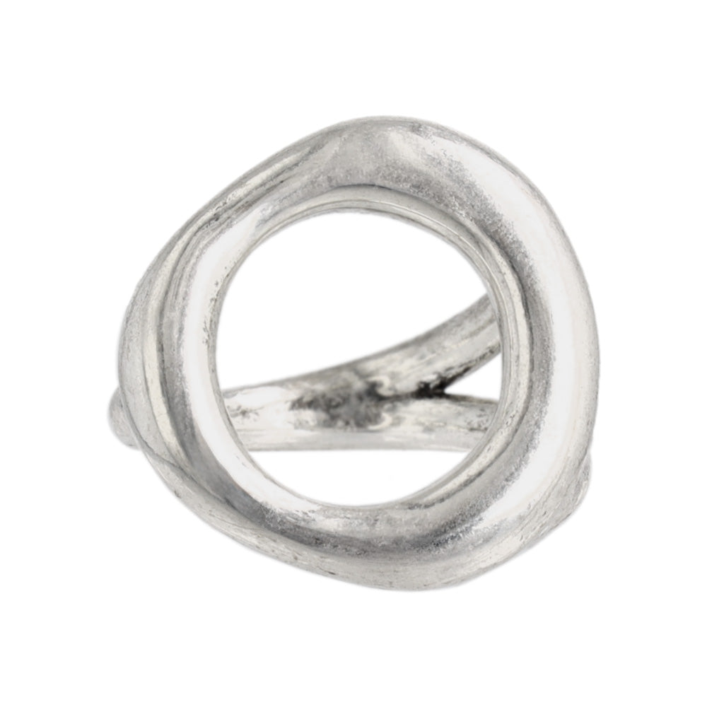 Organic Hollow Open Ring