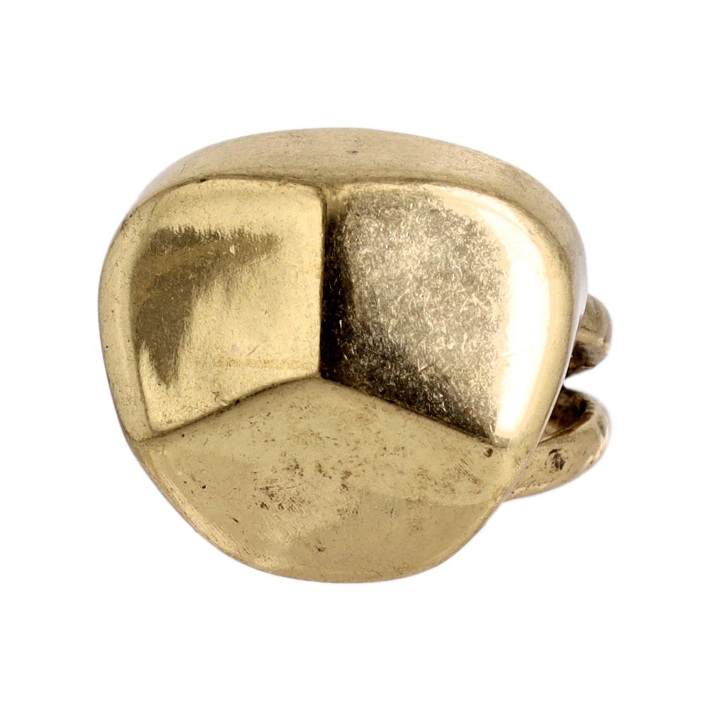 Sculptural Chunk Open Ring