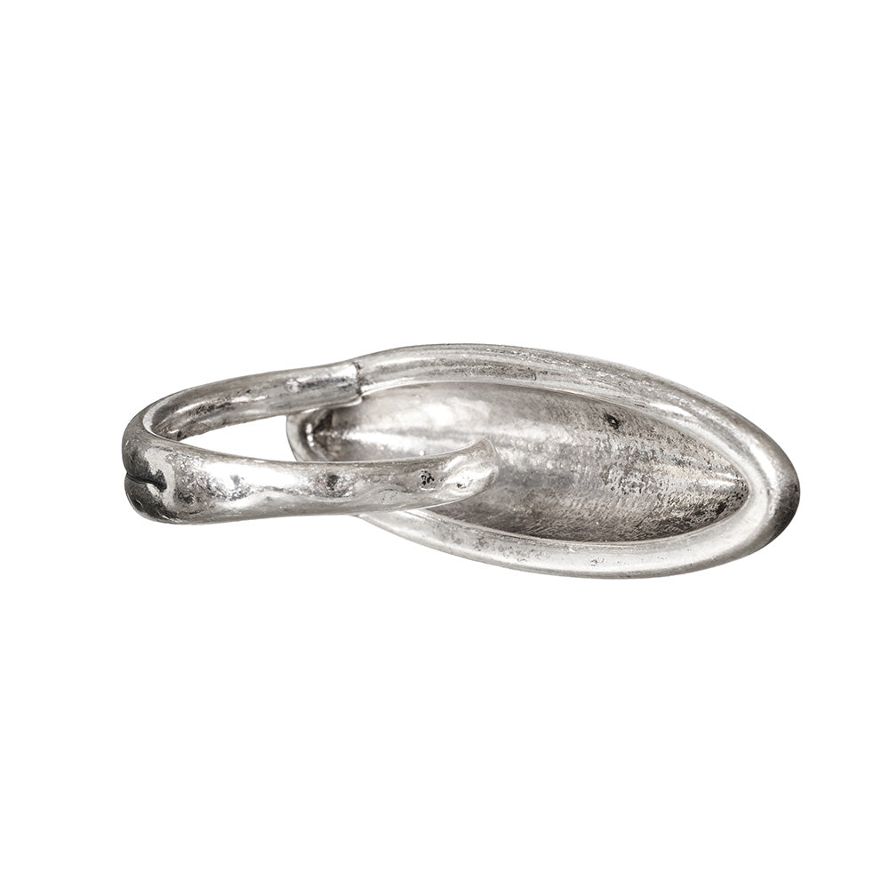 Long Oval Open Ring