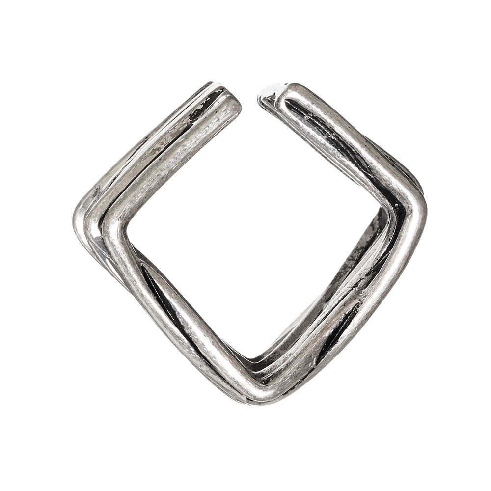 Multi Strand Angular Open Ring