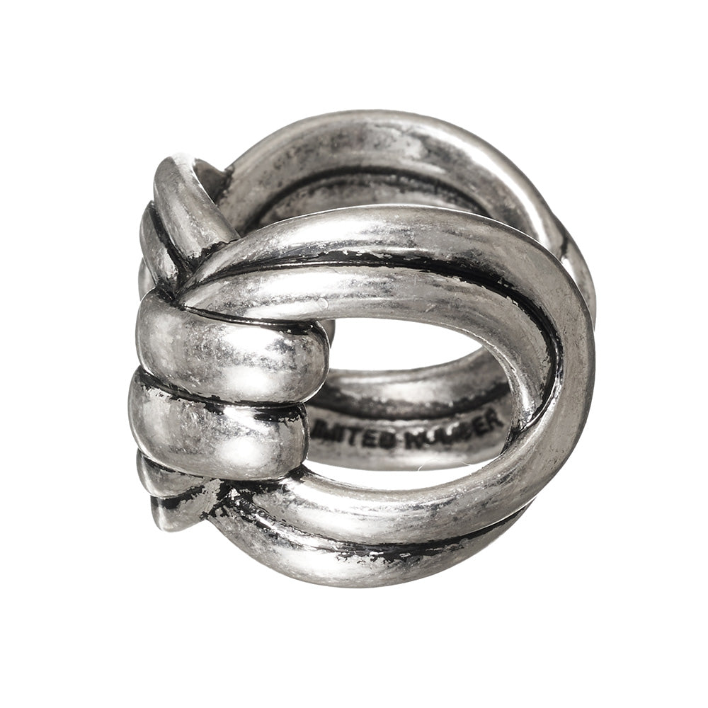 Wide Knot Open Ring