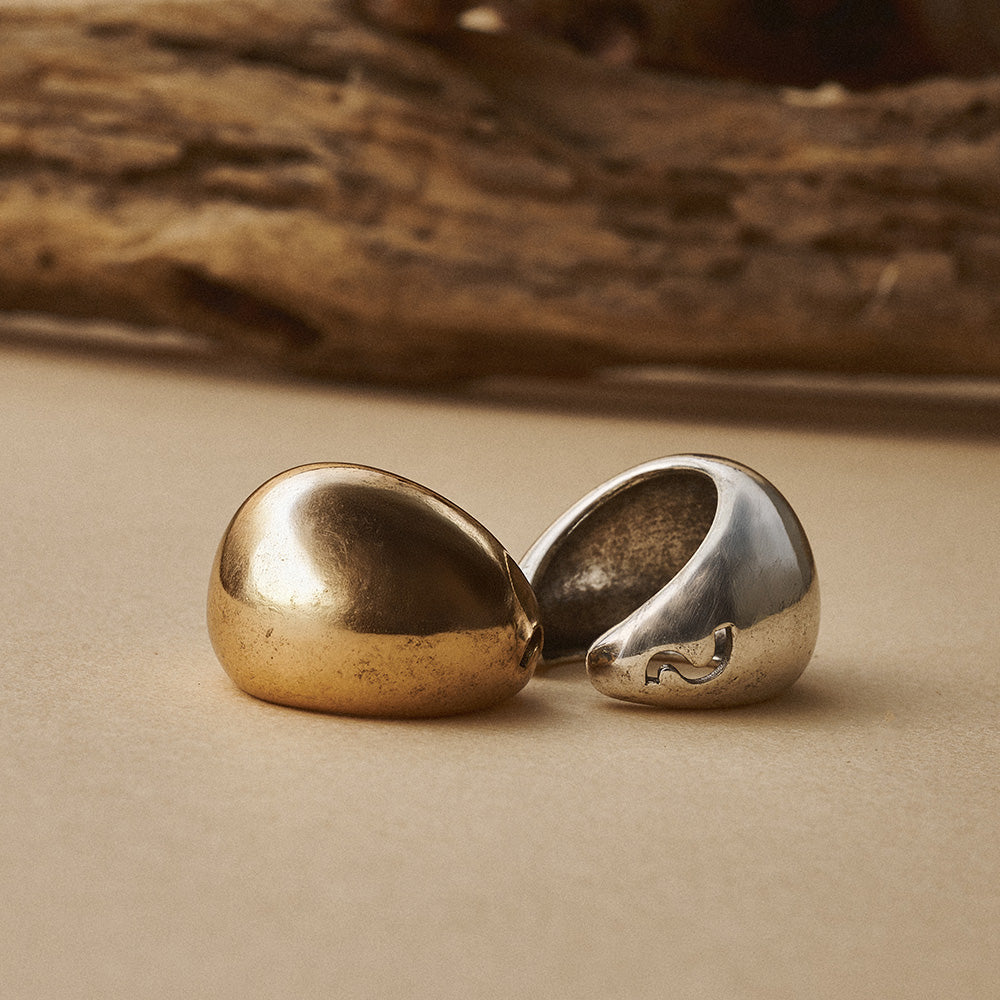Chunky Dome Open Ring