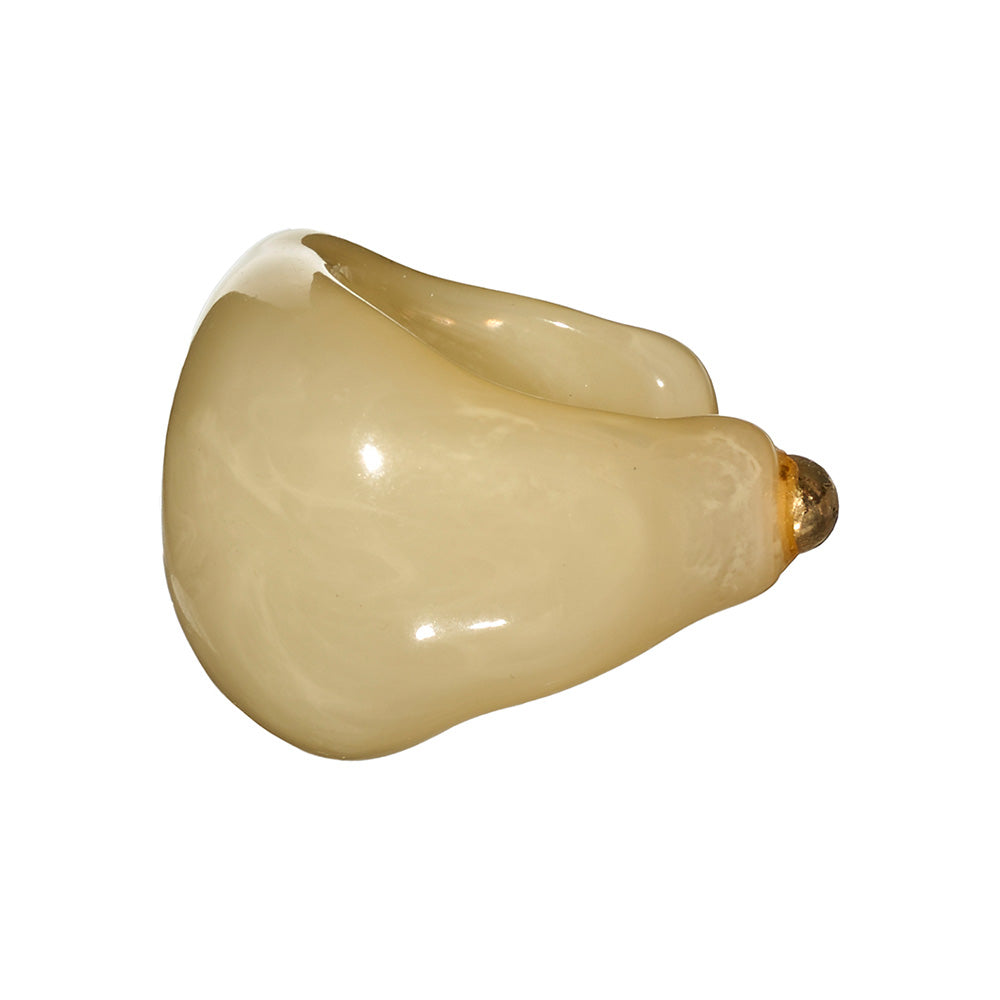 Marble Tone Molten Chunky Ring