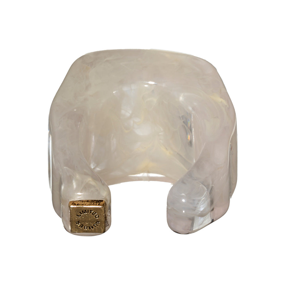 Marble Tone Chunky Signet Ring