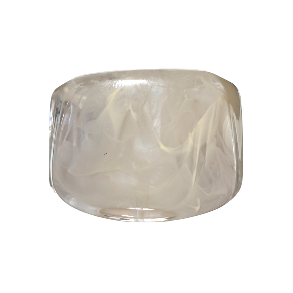 Marble Tone Chunky Signet Ring