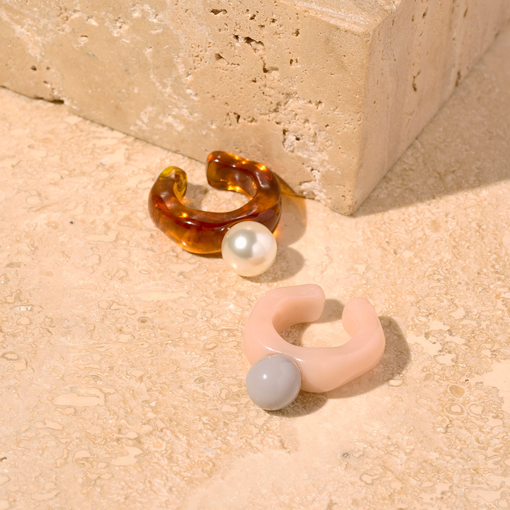 Ball Top Organic Ring - osewaya