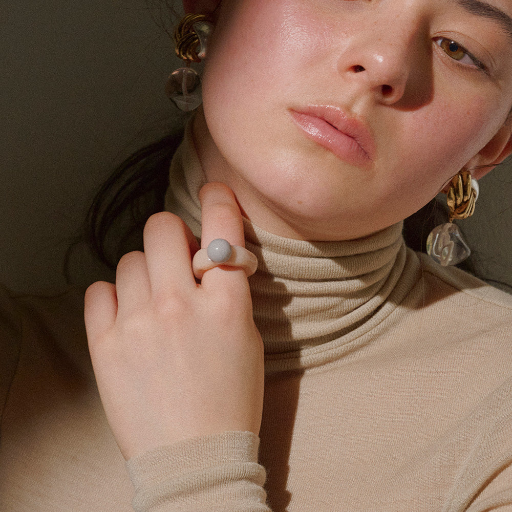 Ball Top Organic Ring - Osewaya