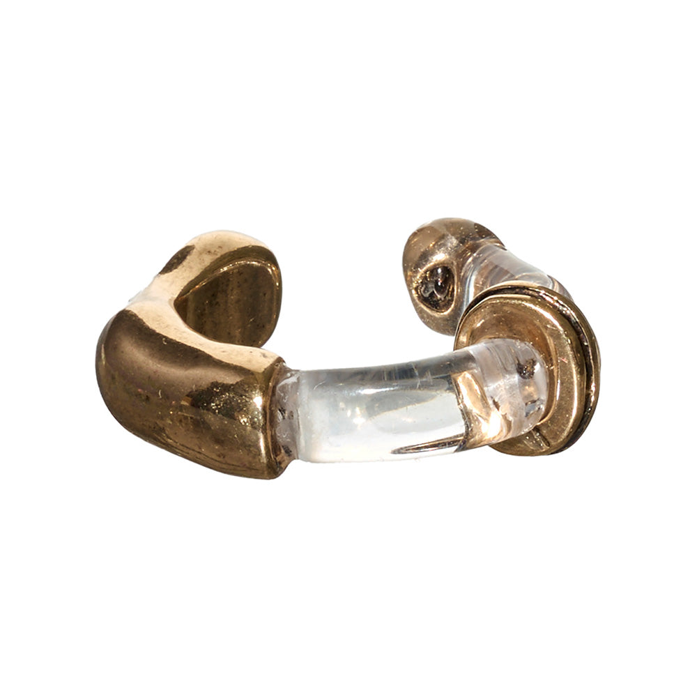 Mixue Rings Metal and Clear Mixed Ring