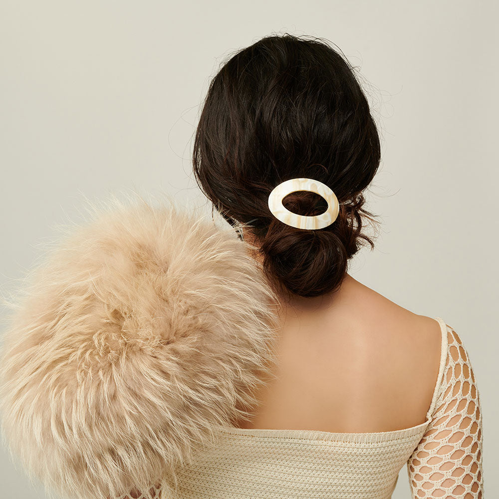 Large Oval Hair Barrette