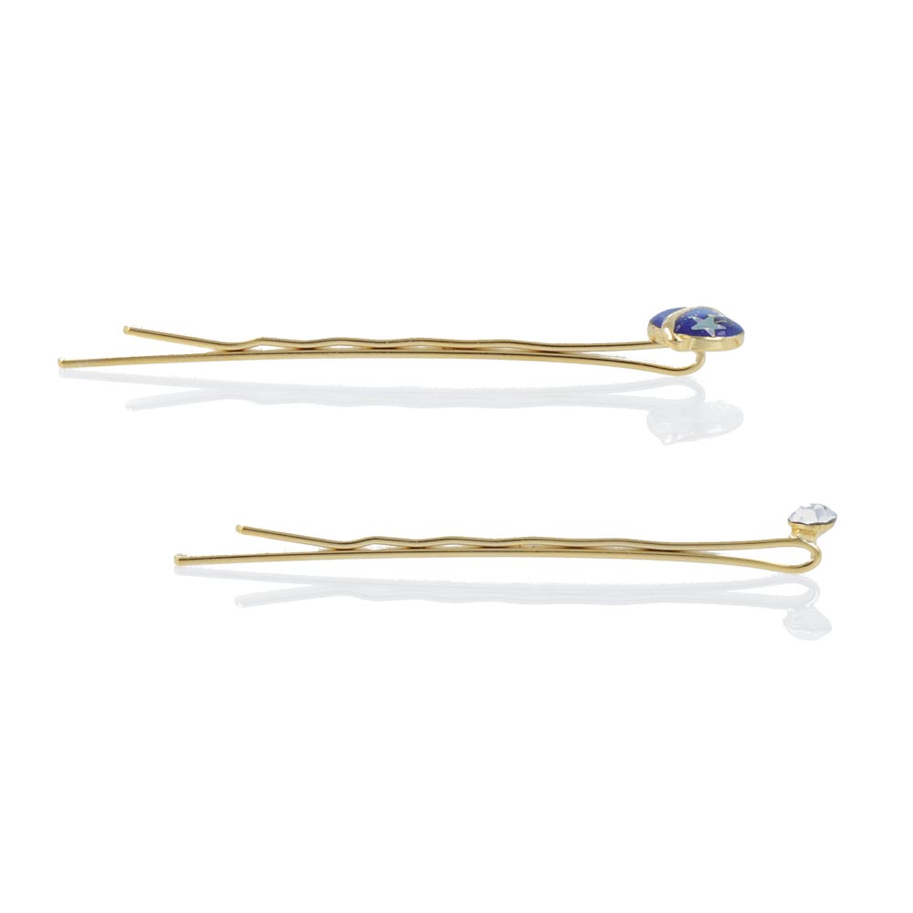 Saturn and Star Hairpin Set