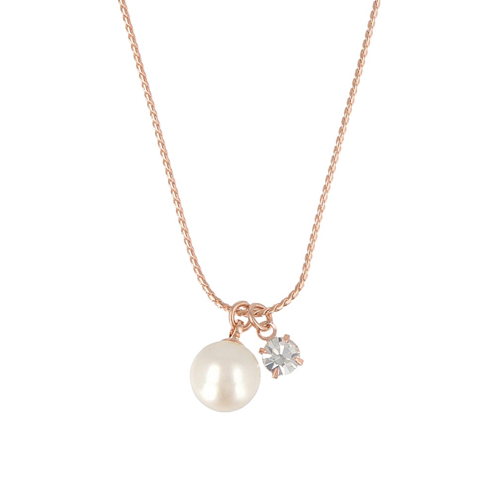 Pearl and Stone Necklace