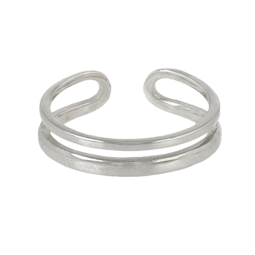 Nickel Free Double Strand Open Ring