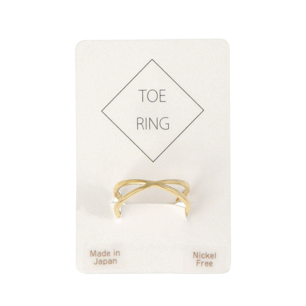 Intersection Open Toe Ring