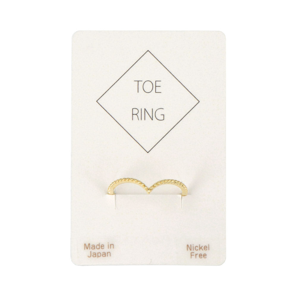 Nickel Free V Open Toe Ring