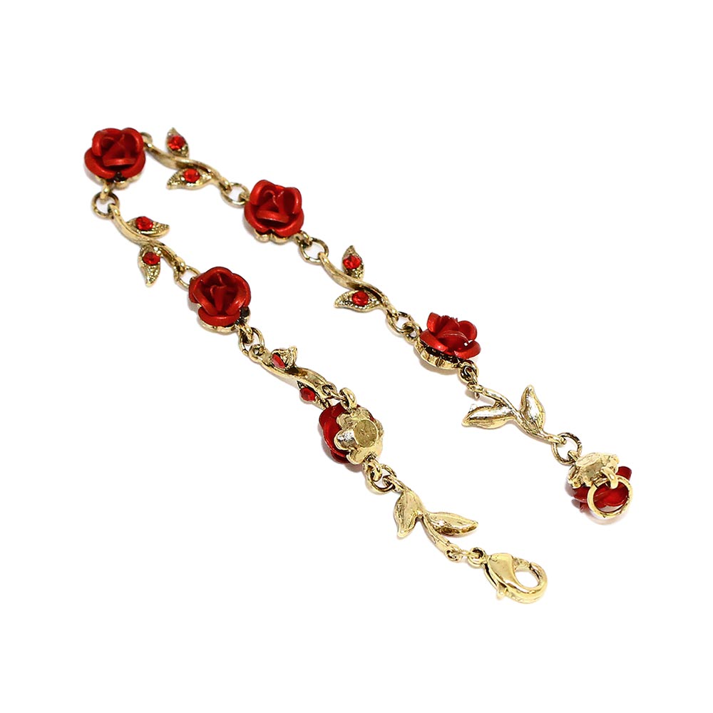 Rose Chain Bracelet