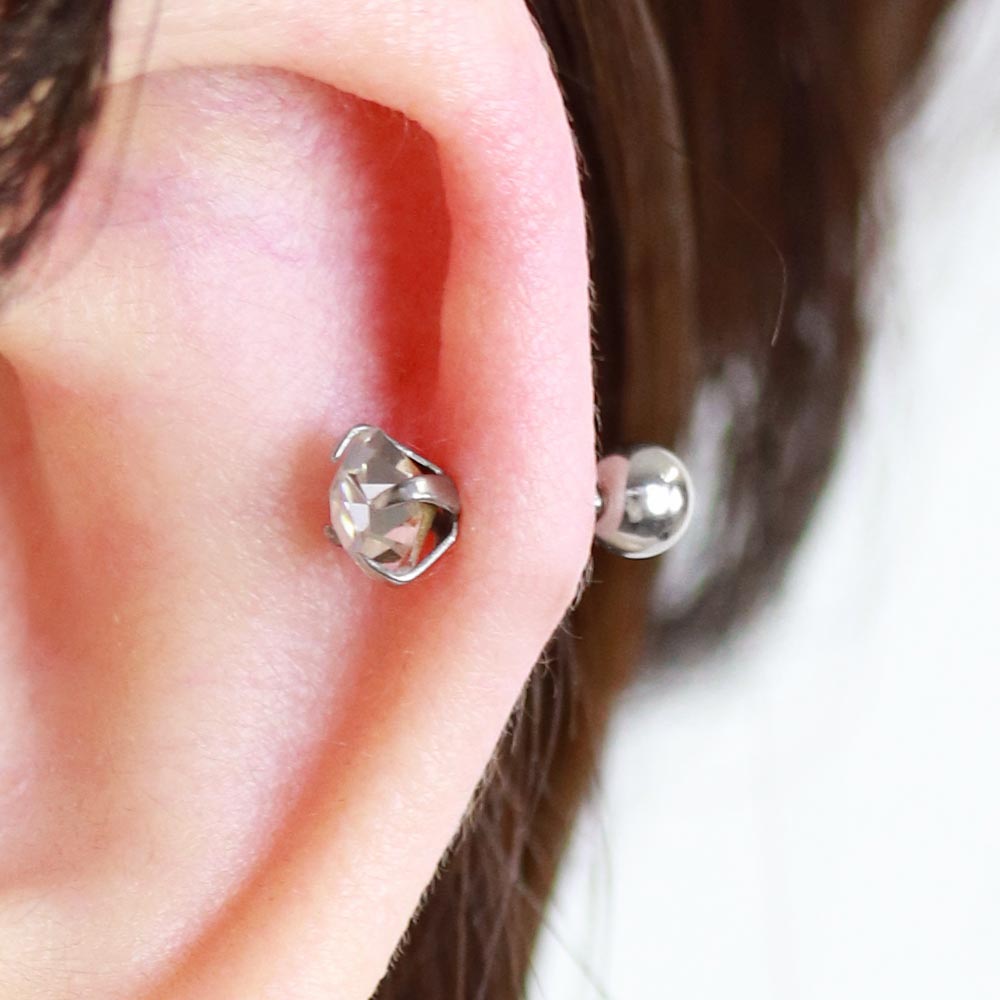 Stone Tragus Earring