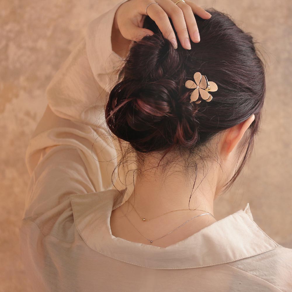 Flower Shaped Hair Clip