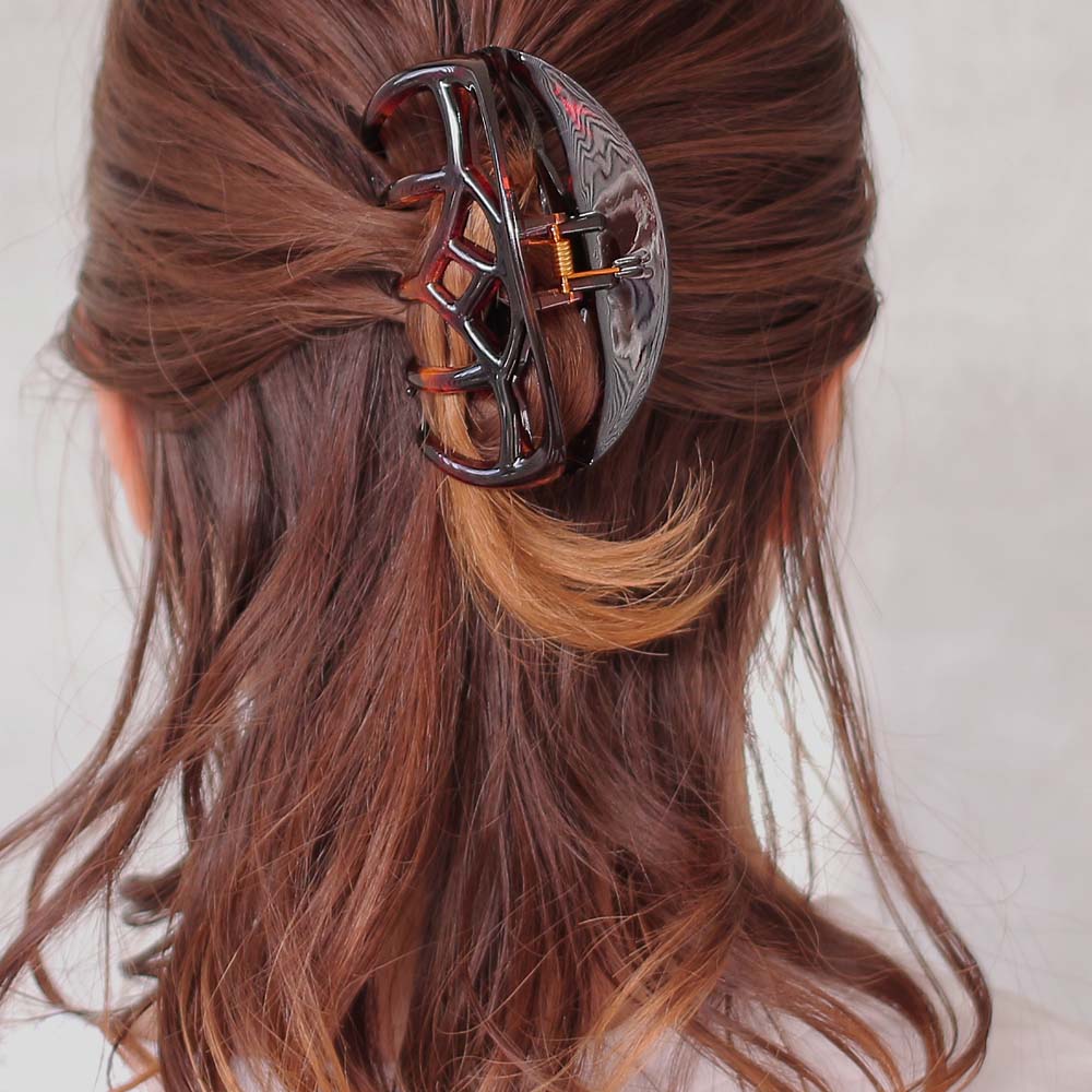 Round Hair Claw Clip