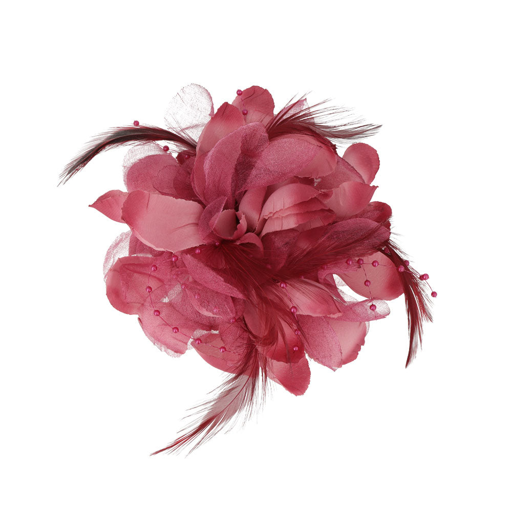 Feather Corsage Brooch