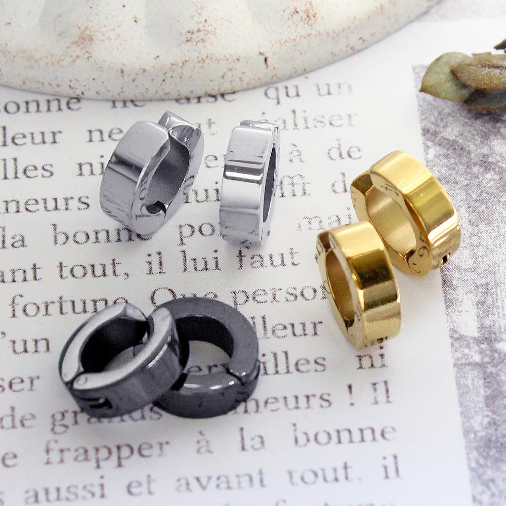 One Touch Clip On Huggie Earrings
