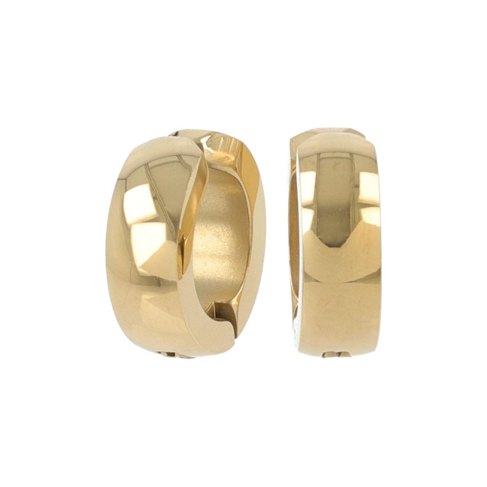 One Touch Huggie Clip On Earrings