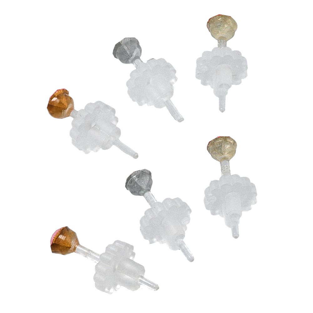 Mixed Stone Plastic Earring Pack