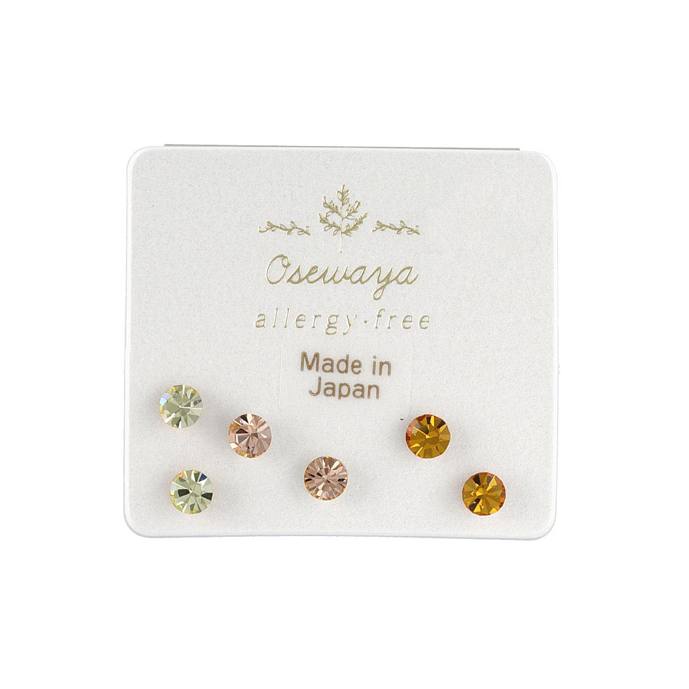 Mixed Stone Plastic Earring Pack
