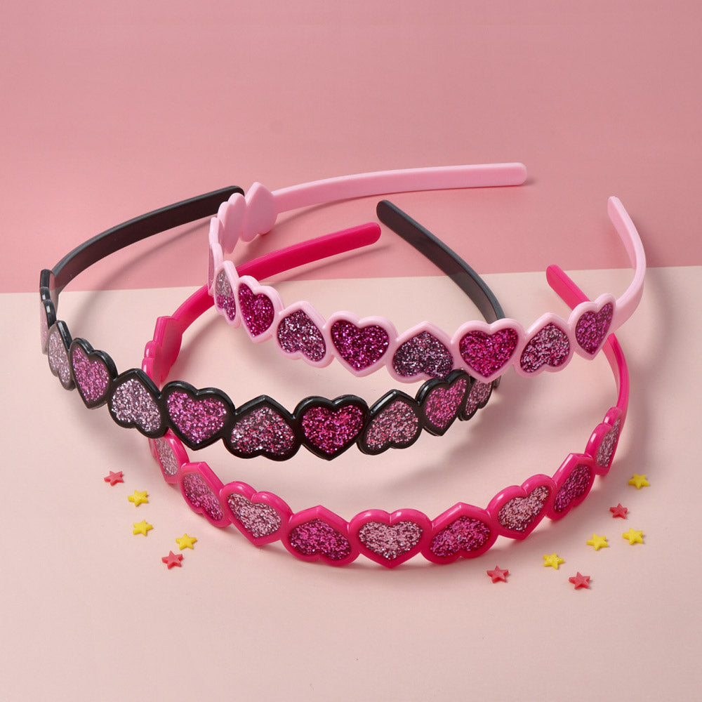 Sparkle Heart Headband - osewaya