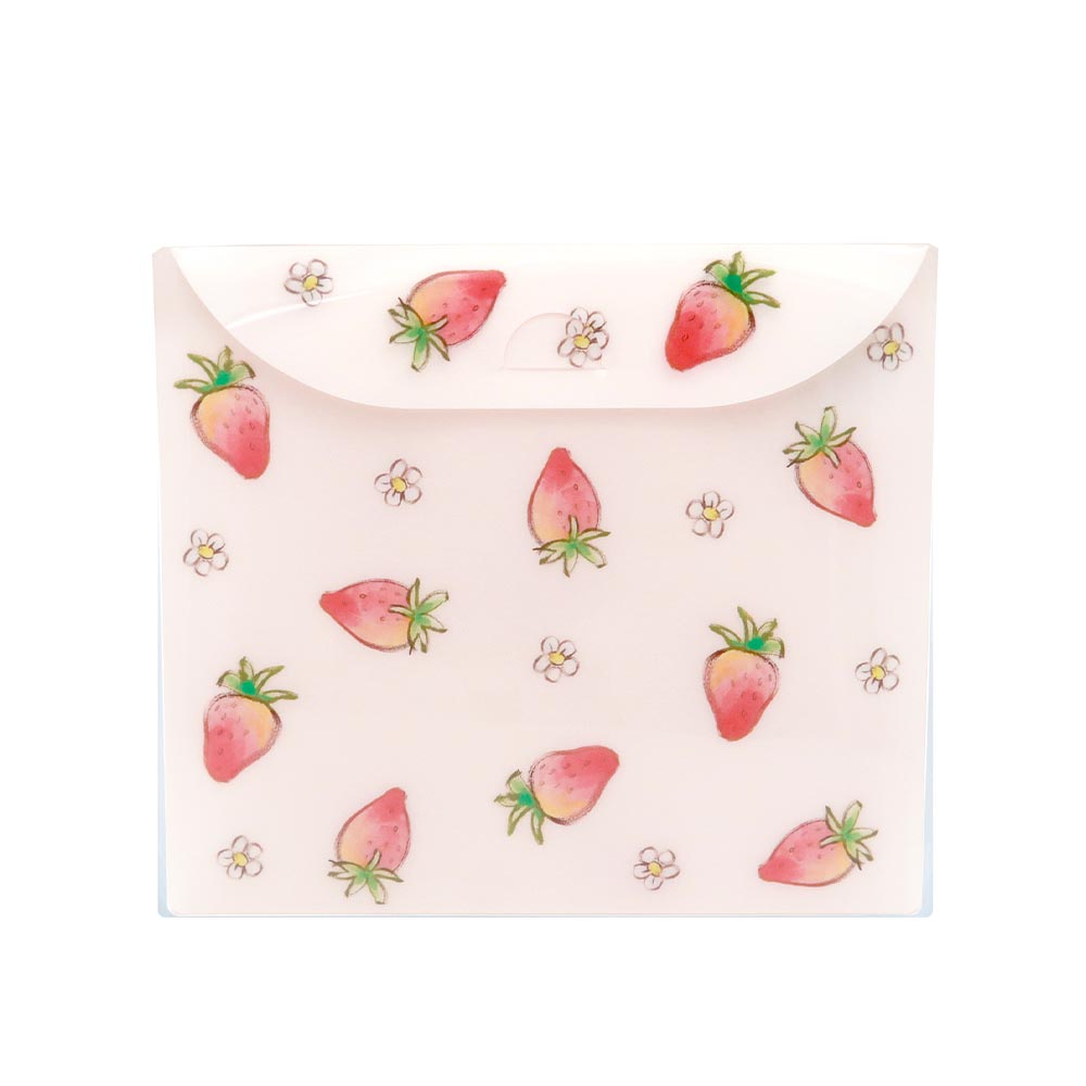 Antibacterial Face Mask Case Strawberry