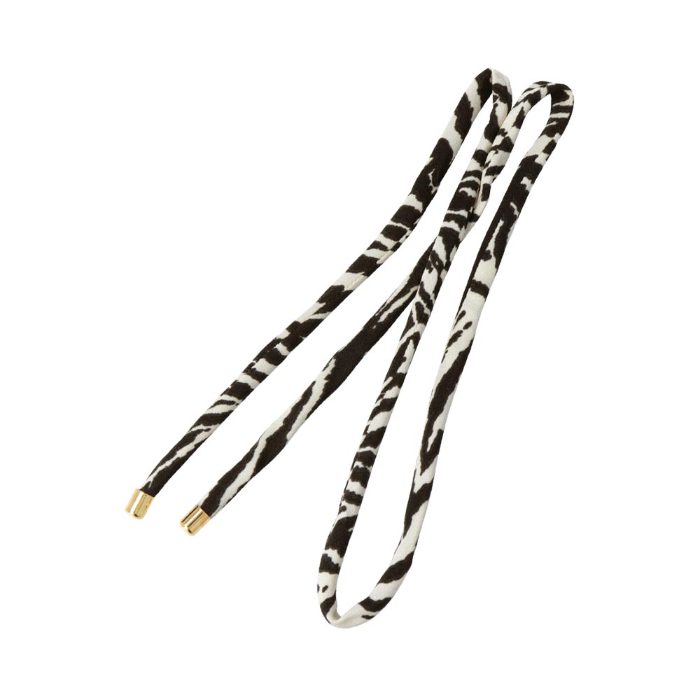 Zebra Wire Rope Hair Tie