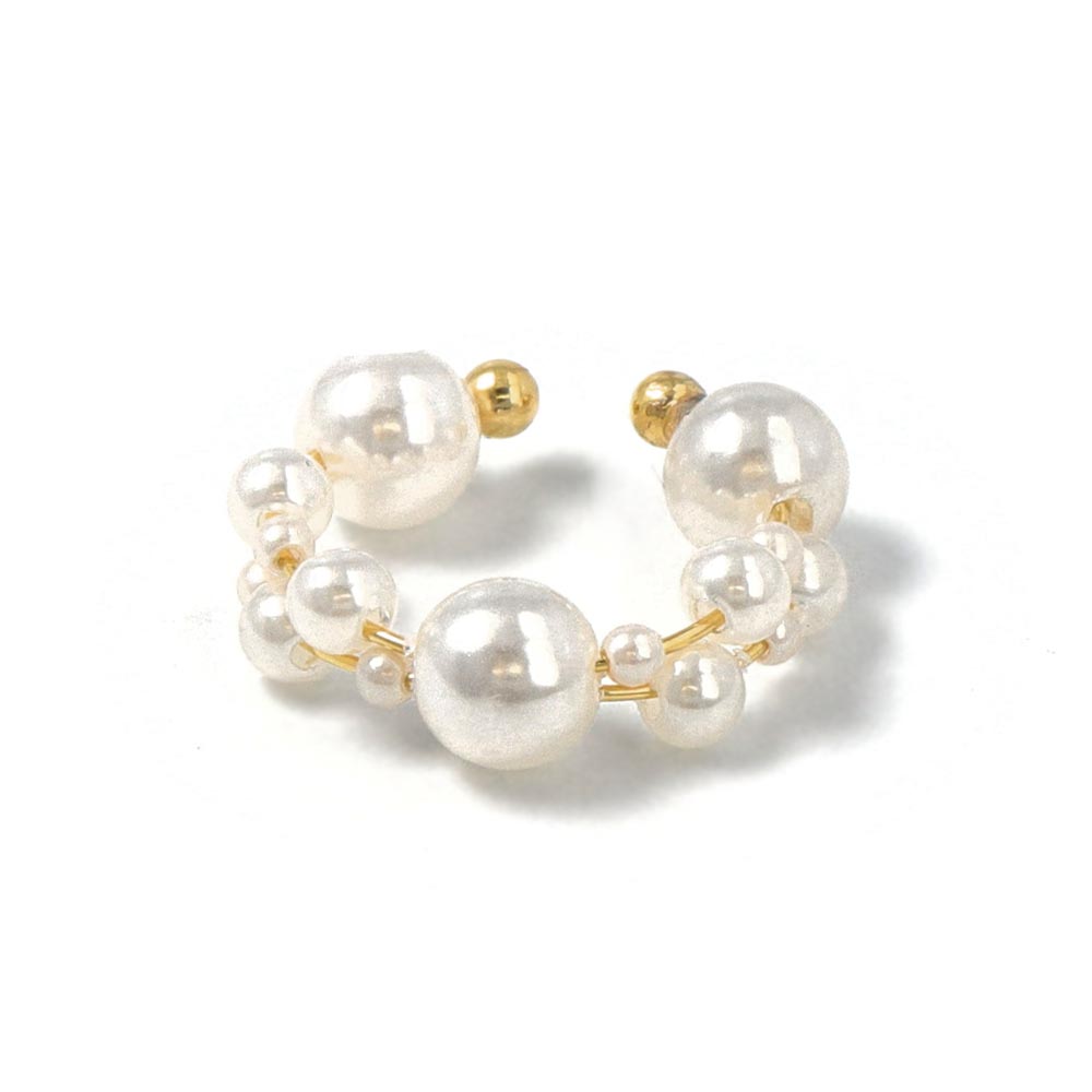 Bubble Pearl Cuff Earring