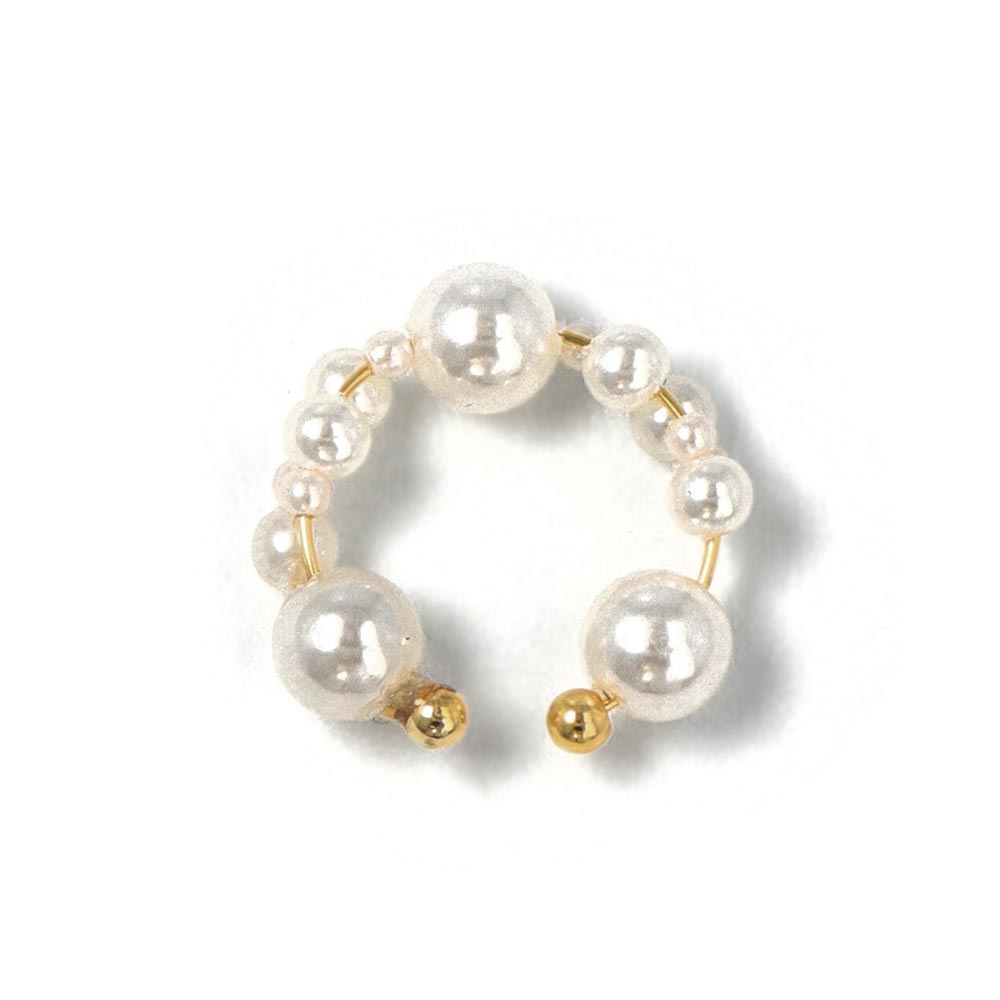 Bubble Pearl Cuff Earring