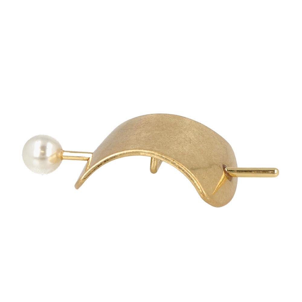 Pearl Stick Barrette Cuff