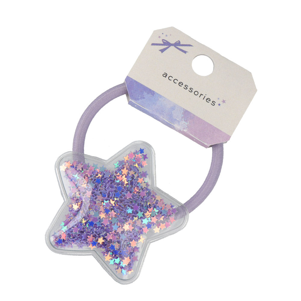 Sparkle Star Shaker Hair Tie