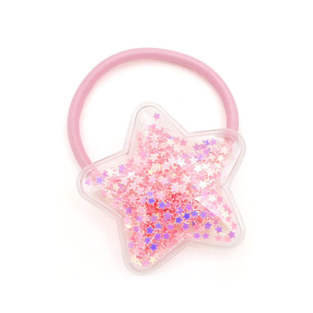 Sparkle Star Shaker Hair Tie