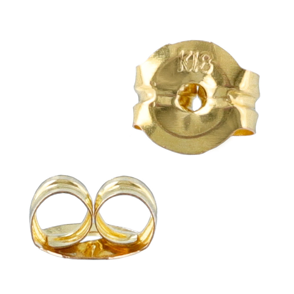 18K Gold Earring Nuts