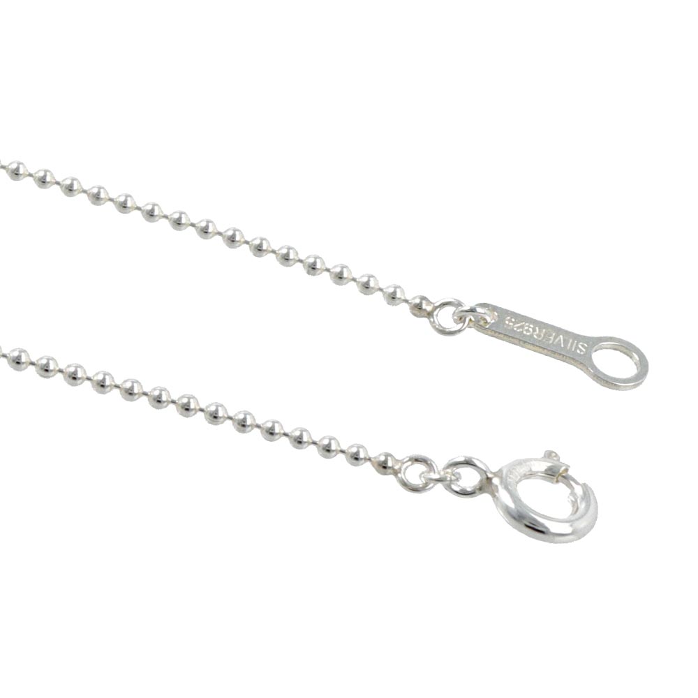 925 Silver Ball Chain  Necklace